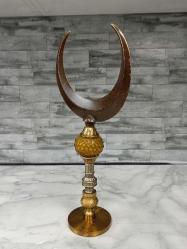 Eskilerden Bronz Osmanlı İslami Hilal Alem