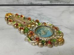 1960'lar Avrupa Yapımı Görselli Duvar Termometresi