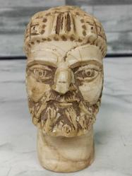 Eskilerden El Oyma Kaymak Taşı Heykel