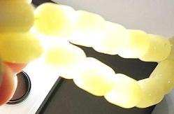 OSMANLI DÖNEMİ OBJEDEN YAPILMA BEYAZ BULUTLU KREM RENGİ HARİKA DAMLA KEHRİBAR TESPİH İKİ YEDEK DANELİ GÜMÜŞ PÜSKÜLLÜ TTT1Q1A1 ÇOK NADİR