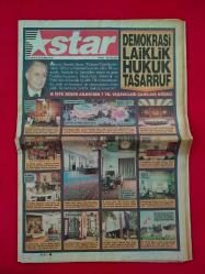 Star Gazetesi - 6 Mayıs 2000 - Fenerbahçe, Gençlerbirliği, Galatasaray, Beşiktaş, Trabzonspor, Ahmet Necdet Sezer, Silivrispor - Tam Gazete
