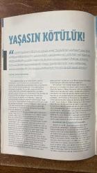 SABİTFİKİR DERGİSİ -OCAK 2014 - SAYI:35  FATMA CİHAN AKKARTAL - AHMET GÜRSU BAKANOĞULLANI - BORA EKMEKÇİ - ELİF BEREKETLİ - CEYHAN USANMAZ - GÖKÇE GÜNDÜÇ - AYKUT ERTUĞRUL - ELİF TANRIYAR - İREM ERTUĞRUL - EREN ERKALKAN - ŞERİF ALİ ÜNAL - DENİZ KURŞUNLU - MELİS KALPAKÇIOĞLU - SEDAT GİRGİN - NALAN DEMİRCİOĞLU YAVUZ - BÜLENT SOMAY - AYŞE ÇAVDAR - ŞERİF MARDİN - SEVGİ ÖZEL - ATİLLÂ DORSAY - TUNA KİREMİTÇİ - JOSÉ SARAMAGO - SERHAT GÜNEY - İNCİ ARAL - HAKAN GÜNDAY - UYGAR ŞİRİN - DOĞU YÜCEL - ORHAN PAMUK - ÖMER KAVUR - FERİT EDGÜ - TEZER ÖZLÜ - ERDEN KIRAL - ONAT KUTLAR - LATİFE TEKİN - FERİDE ÇİÇEKOĞLU - EVRİM ALATAŞ - CEMİL KAVUKÇU - GÜRSEL KORAT - EZEL AKAY - PERİHAN MAĞDEN  YAŞASIN KÖTÜLÜK - KARA SEVDALILAR: İYİ VE KÖTÜ - DEĞER BİLİNMEYEN VE MAĞDUR: KÖTÜLÜK - UĞUR OLSUN - EMEK YOKSA BEN DE YOKUM - BİR YALNIZLIK VAR - FİLİN YOLCULUĞU - SİZE GENÇ ŞAİR DİYENİN - RUHUMU ÖPMEYİ UNUTTUN - PİÇ - KARIŞIK KASET - OKUL - KÜÇÜK KIYAMET - VAROLMAYANLAR - ANAYURT OTELİ - GİZLİ YÜZ - HAKKA  - 60 SAYFA
