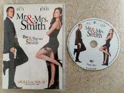 MR. &  MRS. SMITH ( BAY VE BAYAN SMITH )  -  BRAD PITT / ANGELINA JOLIE  -  116  DAKİKA+EXTRAS  -TÜRKİYE BASIM DVD FİLM