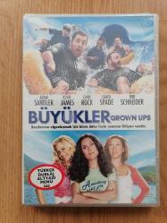 BÜYÜKLER / GROWN UP - ADAM SANDLER KEVIN JAMES  - 98  DAKİKA - TÜRKİYE BASIM DVD FİLM -JELATİNLİ