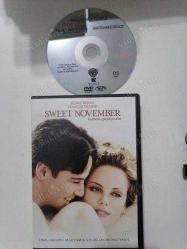 KASIMDA AŞK BAŞKADIR / SWEET NOVEMBER - KEANU REEVES /CHARLIZE THERON -TÜRKİYE BASIM 2. EL DVD FİLM