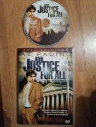HERKES İÇİN ADALET /AND JUSTICE FOR ALL - BİR NORMAN JEWISON FİLMİ  - 2. EL VDVD FİLM TÜRKİYE BASIM