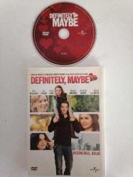 KESİNLİKLE BELKİ / DEFINITELY MAYBE - BİR ADAM BROOKS FİLMİ - RYAN REYNOLDS -DVD  FİLM -2,EL