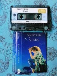 SIMPLY RED -STARS   1991  TÜRKİYE BASIM  KAĞITLI (KASET)-