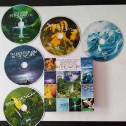 IIn The Nature Sounds  (Rain ,Shower,Ocean,Thunderstorm,Birds)-  2005 Avrupa Basım 2. El  5XCD Box
