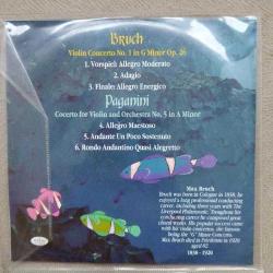 Bruch / Violin concerto no:1–  Paganini / Concerto for violin no:5 -  1996 Türkiye Basım - 2. El CD