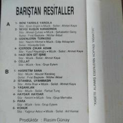 Barıştan Resitaller / Ahmet Kaya-Grup Eylem -Grup Merhaba-Ferhat Tunç-1990 Türkiye Basım 2.El Kaset