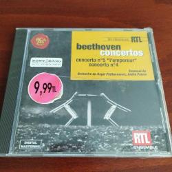 Beethoven Concertos / concerto n*5’’I empereur ’’ concerto n*4 -2003 Türkiye Avrupa Albüm/Jelatinli