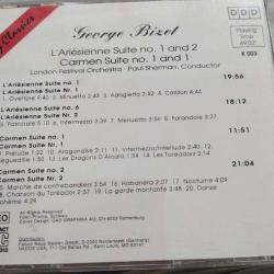 George Bizet / L’Arlesienne Suite no.1+2 -  1992 Avrupa Basım - 2. El  CD Albüm