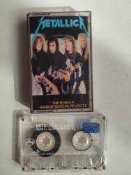METALLICA  - The $5.98 EP Garage Days Re-Revisited - 1988 Türkiye Basım - 2.El Kaset Albüm