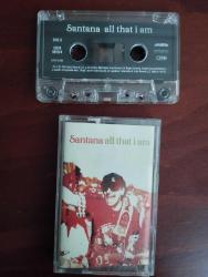 Santana – All That I Am - 2005  Avrupa Basım 2. El Kaset Albüm
