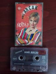Deniz Arcak – Nerde? -  1993 Türkiye Basım  Kaset Albüm -2.EL