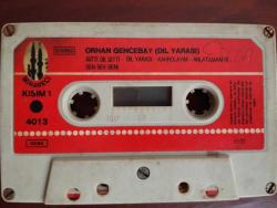 Orhan Gencebay  –  Dil Yarası - 1984  Almanya Basım  Nadir Kaset / Minareci -Kapaksız-2.el