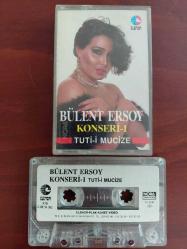 Bülent Ersoy – Bülent Ersoy Konseri • 1 - 1988 Türkiye Basım Kaset Albüm/ Sarı Bandrol-2.el