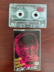 Aşık Veysel – Dostlar Beni Hatırlasın  - 1987 Türkiye Basım Kaset Albüm-2.EL