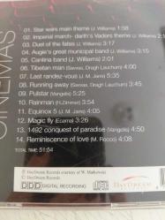 Chillout At The Cinemas (Film Müzikleri /Star wars /Magic Fly..) -  Avrupa Basım  CD Albüm-2.el