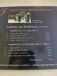 Borusan Istanbul Philharmonic Orchestra /Gürer Aykal - Beethoven Symphonies No.1&3 -CD Albüm-2.el