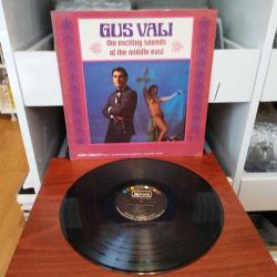 Gus Vali ‎– The Exciting Sounds Of The Middle East -1966 Amerika Basım Albüm - 33 lük LP Plak