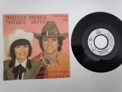 MIREILLE MATHIEU & PATRICK DUFFY  - TOGETHER  WE’RE STRONG- 1983 ALMANYA  BASIM 45 LİK PLAK
