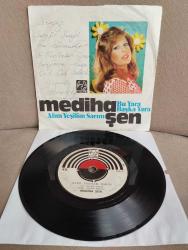 Mediha Şen  – Bu Yara Başka Yara / Alım Yeşilim Sarım - Türkiye Basım  45 lik Plak