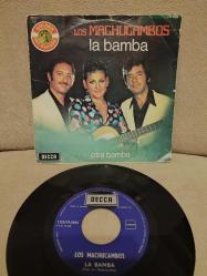 LOS MACHUCAMBOS - La Bamba 1972 Fransa Basım  45lik Plak 2.EL