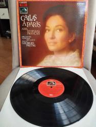 CALLAS  – Callas À Paris - Airs D’Opéras Français - 1973 Fransa  Basım LP Plak Albüm-2.EL