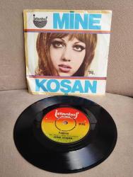 Mine Koşan – Vicdan Azabı / Yağmur - 1971 Türkiye Basım  45 lik Plak