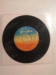 MUZAFFER AKGÜN - NEM ALACAK FELEK BENİM / ŞU UZUN GECENİN GECESİ OLSAM - KAPAKSIZ 45 LİK PLAK