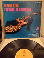 ALBERT KING - Travelin’ To California ( Lucy & Me ) - 1976 USA Basım LP Plak Albüm 2.el