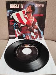 SURVIVOR - BURNING HEART - (ROCKY IV SOUNDTRACK) - 1985 HOLLANDA BASIM PLAK-2.EL