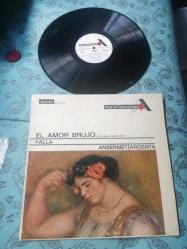Manuel De Falla / Orquesta Nacional De España, Argenta ‎– 1966 İNGİLİZ  BASIM NADİR LP ALBÜM -2.EL