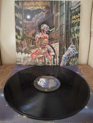 Iron Maiden – Somewhere In Time -  1986 Amerika  Basım LP Plak Albüm-2.EL