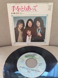 QUEEN - Teo Toriatte (Let Us Cling Together) - 1977 Japonya Basım 45lik Plak 2.EL