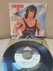 RAMBO III  He Ain’t Heavy, He’s My Brother/The Bridge 1988 Japonya Basım Soundtrack 45lik Plak 2.el