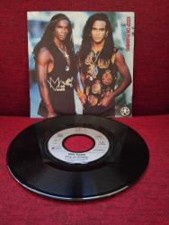Milli Vanilli – Keep On Running - 1990 Almanya Basım 45 LİK PLAK-2.el