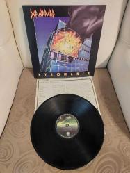 Def Leppard – Pyromania - 1983 Japonya Basım Albüm - 33 lük LP Plak-2.el