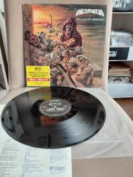 Helloween  – Walls Of Jericho - 1990 Kore  Basım LP Plak /Posterli-2.el