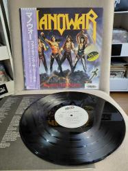 Manowar – Fighting The World  -  1987 Japonya Basım LP Plak - Obi’li-2.el
