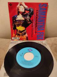SAMANTHA FOX - I Only Wanna Be With You - 1988 Japonya Basım 45lik  Plak 2.el