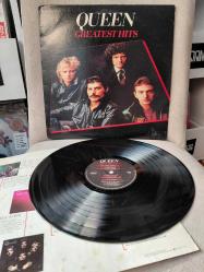 QUEEN  – Greatest Hits - 1981 USA Basım 33 Lük LP Albüm Plak-2.el