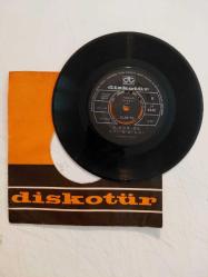 Gönül Yazar –  Gel Desen Gelemem Ki / Sip Sevdi -  Türkiye Basım 45 Lik Plak-2.el