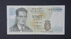 LOT.20 » Belçika 20 Frank 1964 ÇT