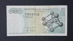 Belçika 20 Frank 1964 ÇT