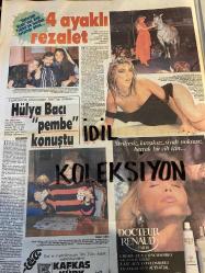 HAFTA SONU DERGİ - GAZETESİ DOĞUM GÜNÜ HEDİYESİ (TURKİSH MAGAZINE - NEWSPAPER) - TAM TAKIM 8 SAYFADIR - 2 OCAK 1987 - Sayı:1 - Tarık Akan-Belkıs Gökçe-Mustafa Bağdiken-Müjde Ar-Zeki Müren-Vitali Hakko-Kethy Hakko-Betina Hakko-Cem Hakko-Cavit Kılıç-Müslüm Toprak-Nil Burak-Orhan Gencebay-Sevim Emre-perihan Savaş-Kemal Egesan-Can Tufan-erzen Pakel Onur-1000 senaryolu aktör eskisi Bülent oran-Yeşilçam’da futbolcu hastalığı-Sermin Can-Güler Özen-Şükran Özer doruk-Hakkı dağdeviren-Adnan Menderes-İbrahim Tatlıses-Emrah-Nadia Smolik-Burhan Bayar-Ahu Tuğba-Gül,Ekren Dürüst-Hülya Tuğlu-