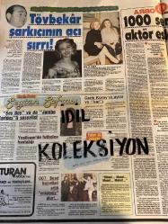 HAFTA SONU DERGİ - GAZETESİ DOĞUM GÜNÜ HEDİYESİ (TURKİSH MAGAZINE - NEWSPAPER) - TAM TAKIM 8 SAYFADIR - 2 OCAK 1987 - Sayı:1 - Tarık Akan-Belkıs Gökçe-Mustafa Bağdiken-Müjde Ar-Zeki Müren-Vitali Hakko-Kethy Hakko-Betina Hakko-Cem Hakko-Cavit Kılıç-Müslüm Toprak-Nil Burak-Orhan Gencebay-Sevim Emre-perihan Savaş-Kemal Egesan-Can Tufan-erzen Pakel Onur-1000 senaryolu aktör eskisi Bülent oran-Yeşilçam’da futbolcu hastalığı-Sermin Can-Güler Özen-Şükran Özer doruk-Hakkı dağdeviren-Adnan Menderes-İbrahim Tatlıses-Emrah-Nadia Smolik-Burhan Bayar-Ahu Tuğba-Gül,Ekren Dürüst-Hülya Tuğlu-