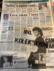 HAFTA SONU DERGİ - GAZETESİ DOĞUM GÜNÜ HEDİYESİ (TURKİSH MAGAZINE - NEWSPAPER) - TAM TAKIM 8 SAYFADIR - 2 OCAK 1987 - Sayı:1 - Tarık Akan-Belkıs Gökçe-Mustafa Bağdiken-Müjde Ar-Zeki Müren-Vitali Hakko-Kethy Hakko-Betina Hakko-Cem Hakko-Cavit Kılıç-Müslüm Toprak-Nil Burak-Orhan Gencebay-Sevim Emre-perihan Savaş-Kemal Egesan-Can Tufan-erzen Pakel Onur-1000 senaryolu aktör eskisi Bülent oran-Yeşilçam’da futbolcu hastalığı-Sermin Can-Güler Özen-Şükran Özer doruk-Hakkı dağdeviren-Adnan Menderes-İbrahim Tatlıses-Emrah-Nadia Smolik-Burhan Bayar-Ahu Tuğba-Gül,Ekren Dürüst-Hülya Tuğlu-